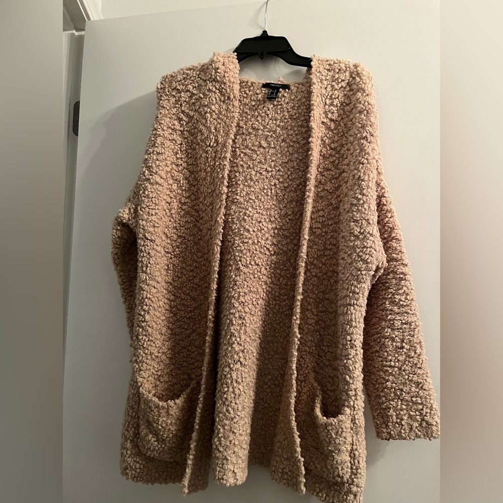 Popcorn Knit Cardigan
